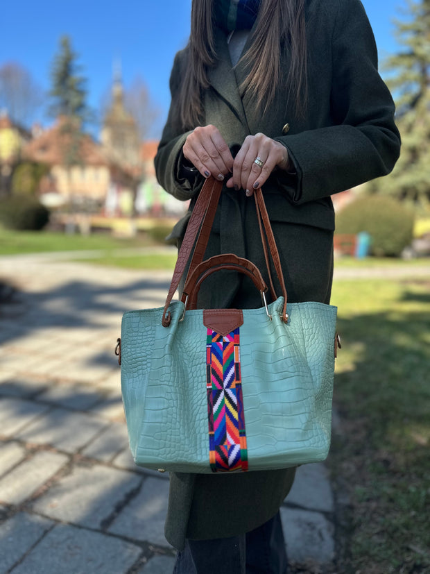 Set genti verzi crocodil 4 in 1 Katia