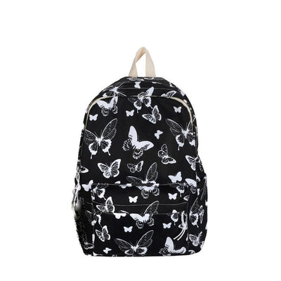 Rucsac negru Butterfly