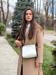 Geanta alba Zaria