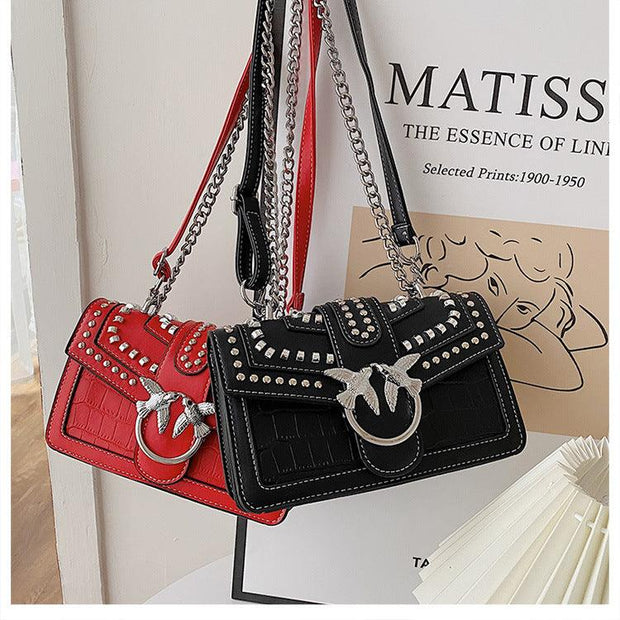 Geanta rosie cu tinte Paloma - TIARA CONCEPT STORE